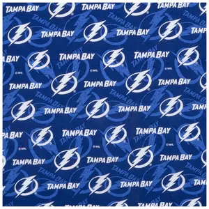 NHL Tampa Bay Lightning Cotton Fabric