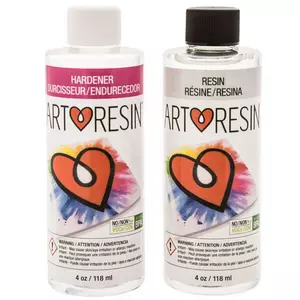  ArtResin - Epoxy Resin - Clear - Non-Toxic - 32 oz (16 oz Resin  + 16 oz Hardener) (946 ml) : Arts, Crafts & Sewing