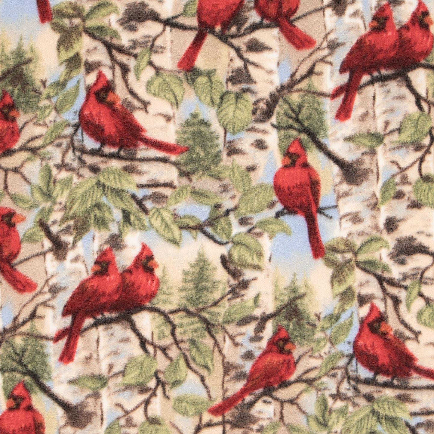 Fabric Traditions St. Louis Cardinals Fleece Fabric Red