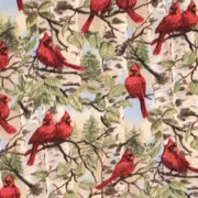 Cardinals Anti-Pill Fleece Fabric