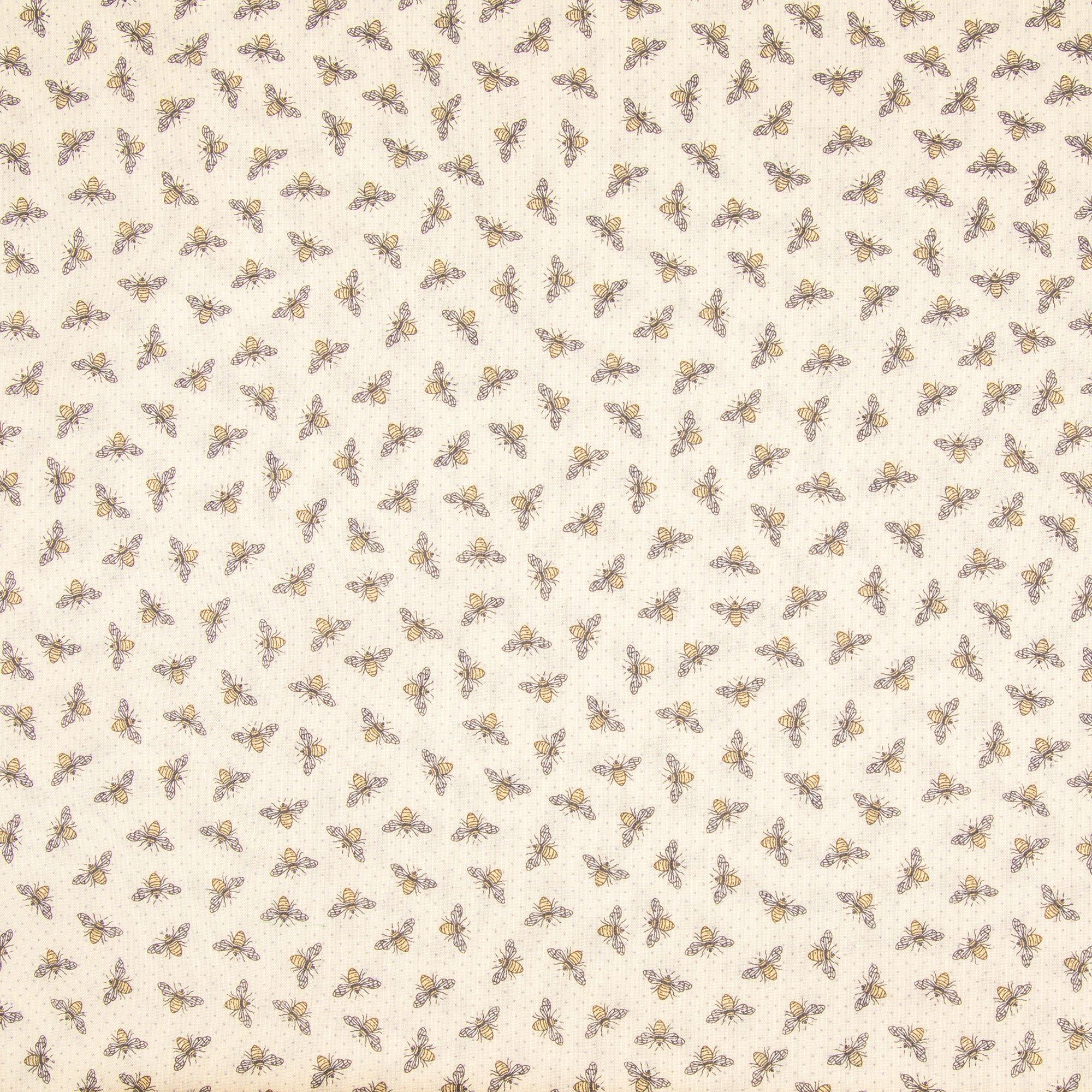 Yellow Bee Tonal Cotton Calico Fabric | Hobby Lobby | 1678622