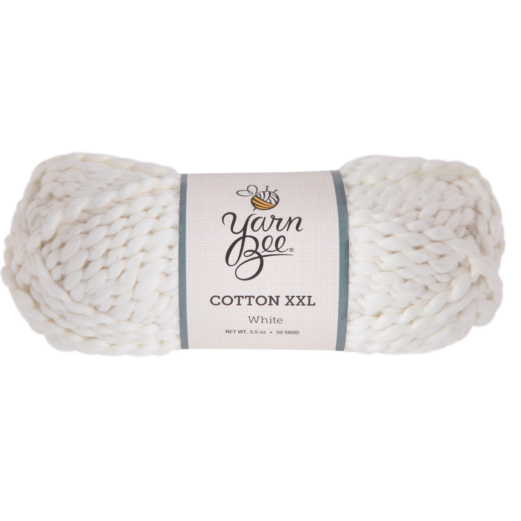  Yarn Bee White Yarn for Knitting & Crocheting – Jumbo