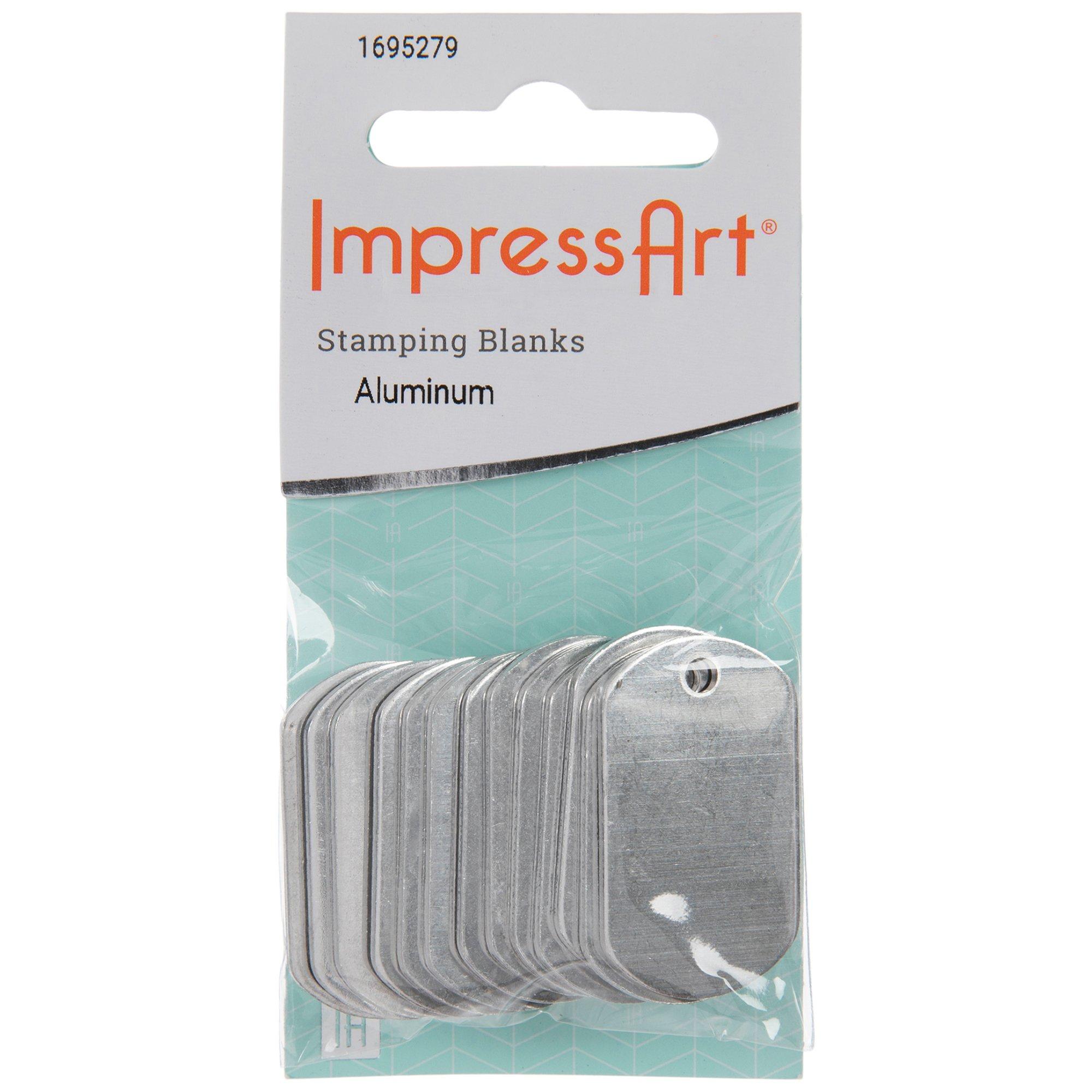 ImpressArt® Aluminum Dog Tag Stamping Blanks