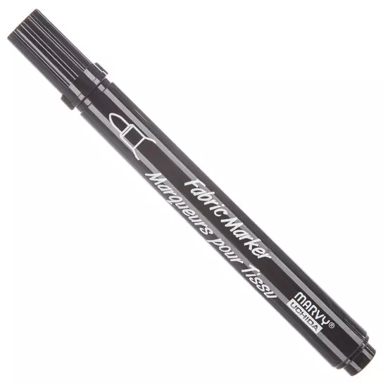 edding 4500 textile marker - black - 1 pen - round nib 2-3 mm - permanent  fabric markers for drawing on textiles, wash-resistant up to 60 °C - marker