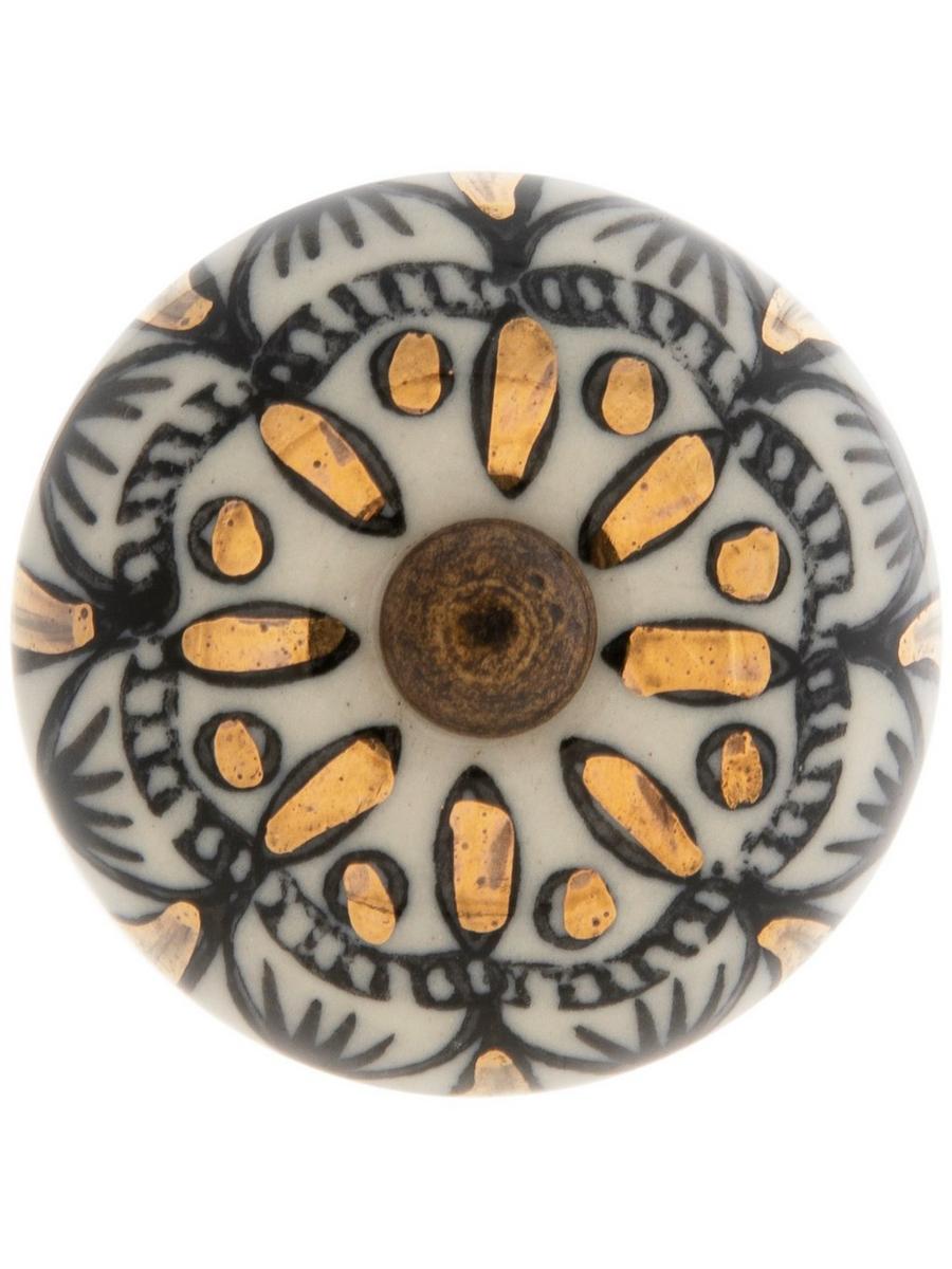 slim fit dress slacks Vintage Decorative Cabinet Knobs with Layered Concentric Ring Design f main image 0
