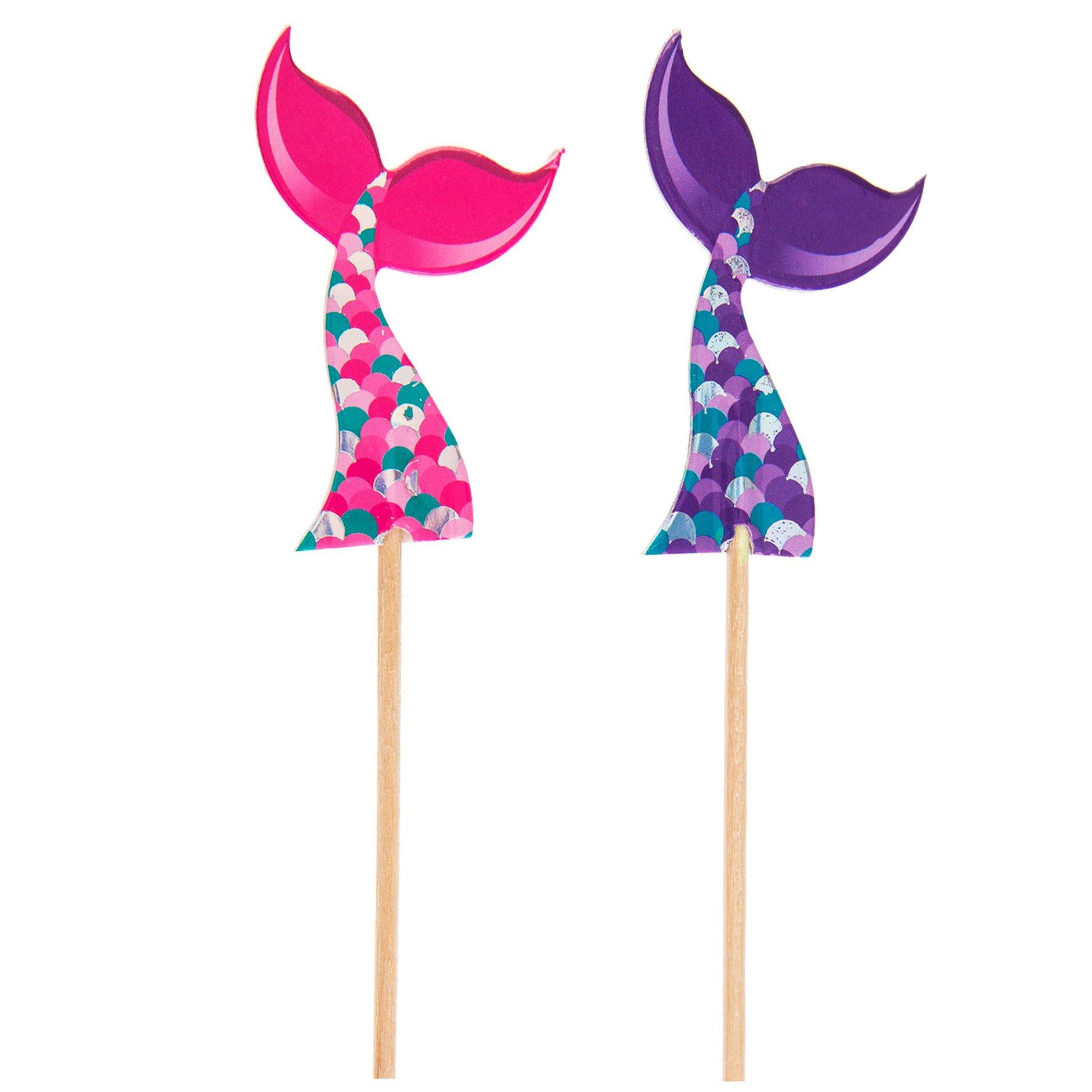 Mermaid Tail Cupcake Toppers Hobby Lobby 1705938