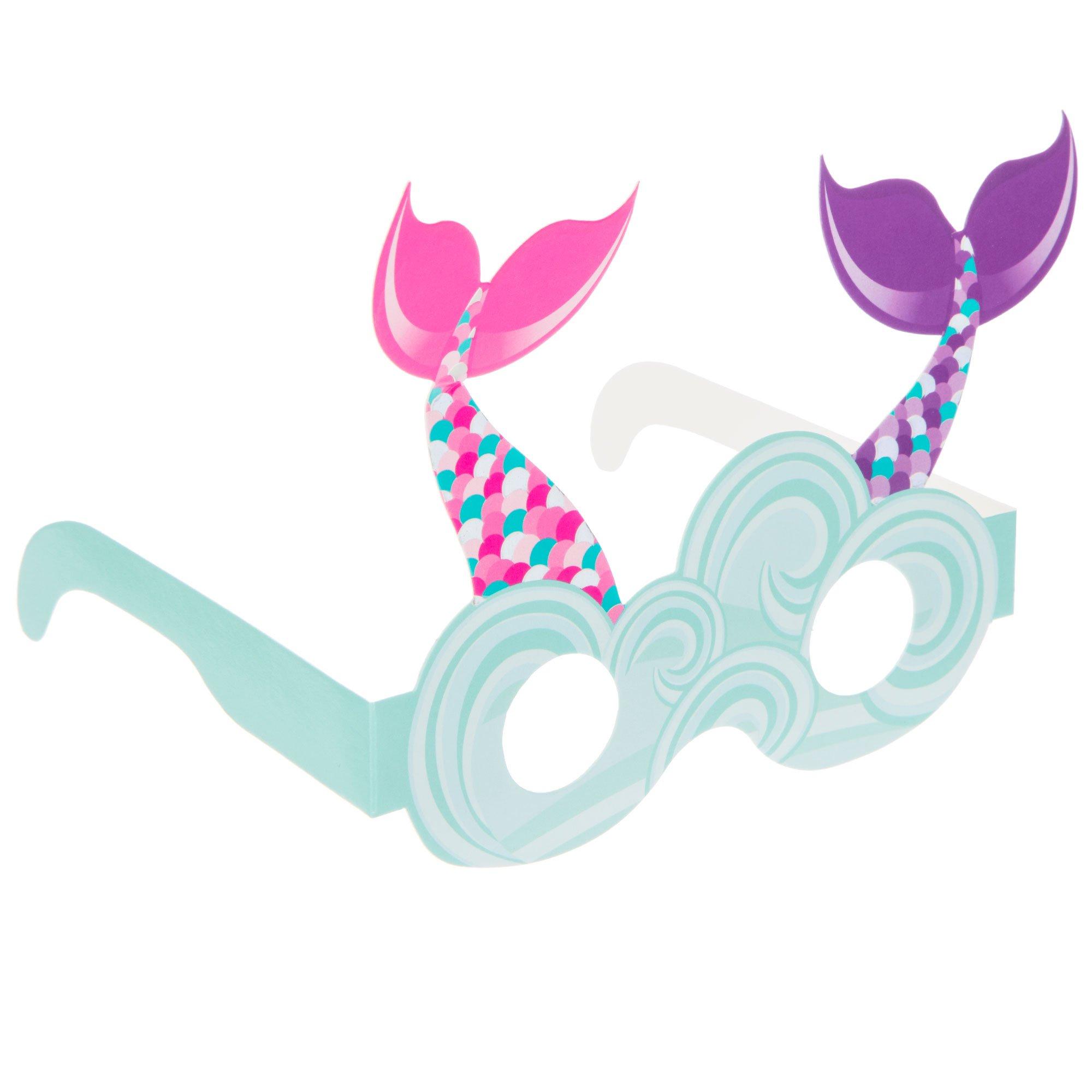 Mermaid Tail Paper Glasses Hobby Lobby 1705946