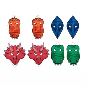 Dinosaur Foam Masks
