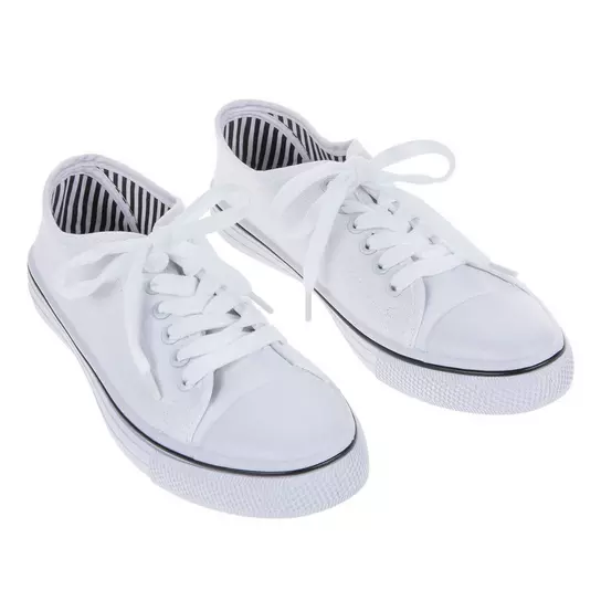 White Canvas Women's Sneakers | Hobby Lobby | 1709997