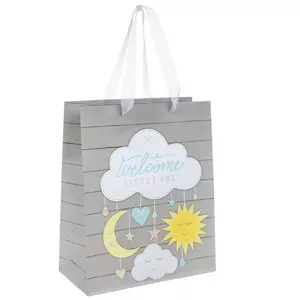 Welcome Little One Cloud Mobile Gift Bag