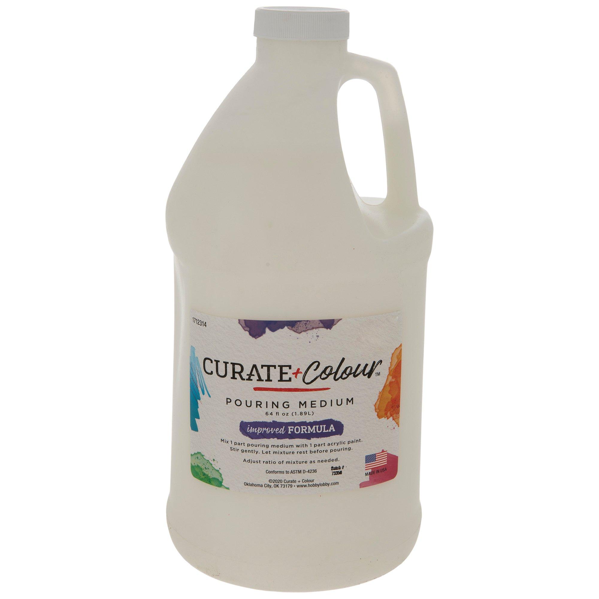Curate + Colour Pouring Medium Hobby Lobby 1712314