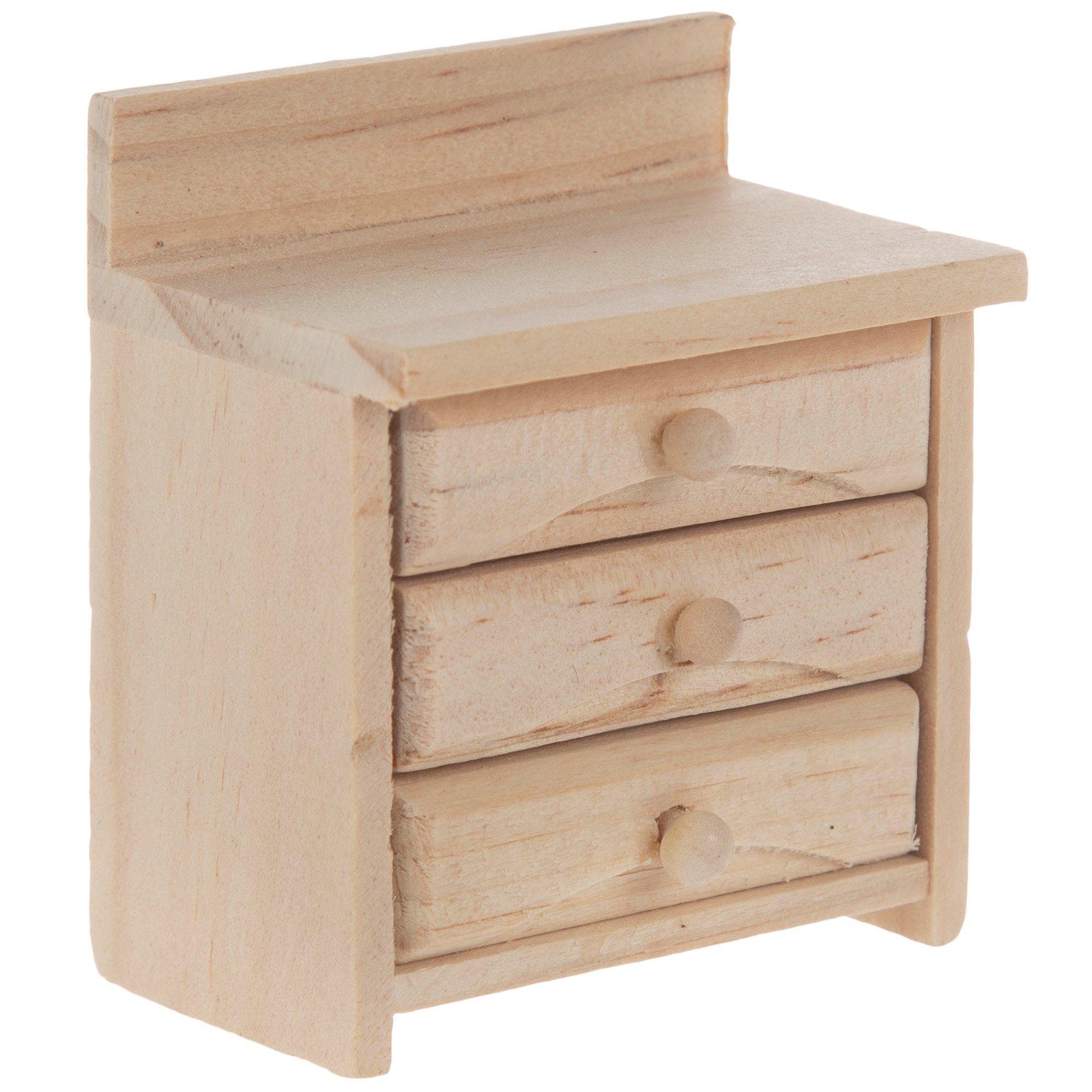Miniature Wood With Drawers Hobby Lobby 171264