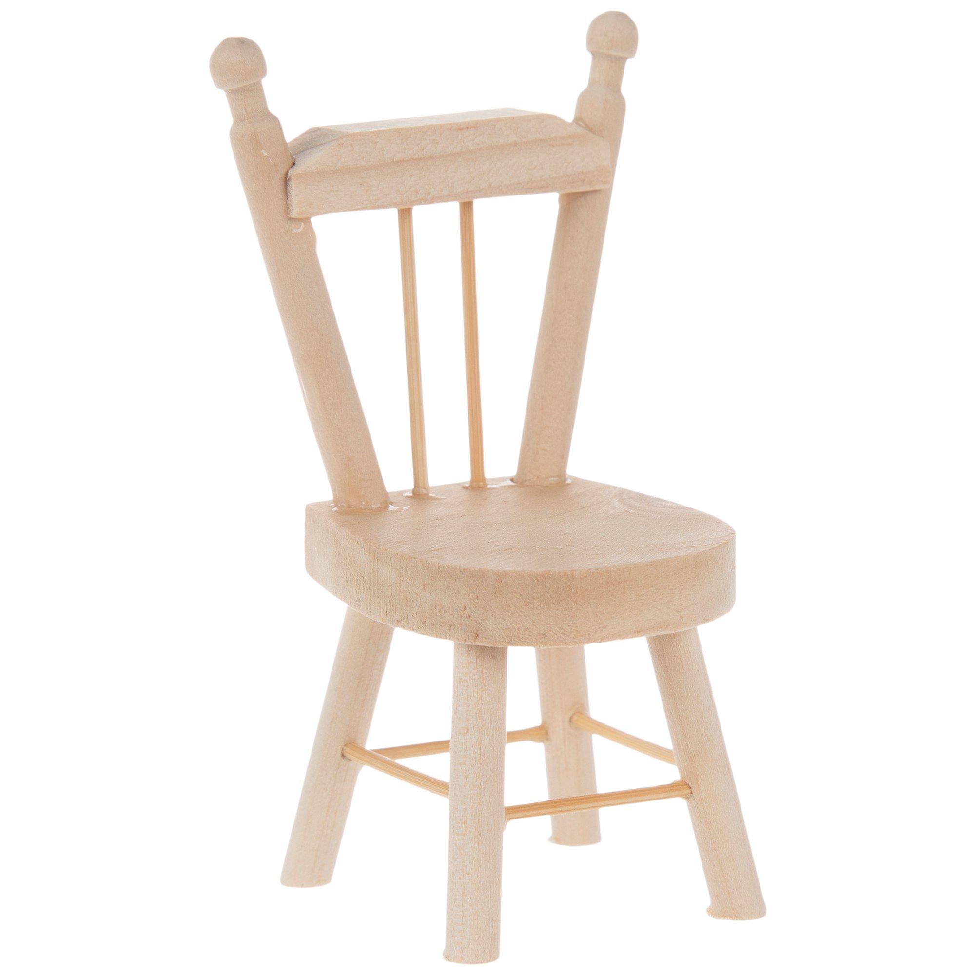 Miniature Wood Spindle Back Chair Hobby Lobby 171298