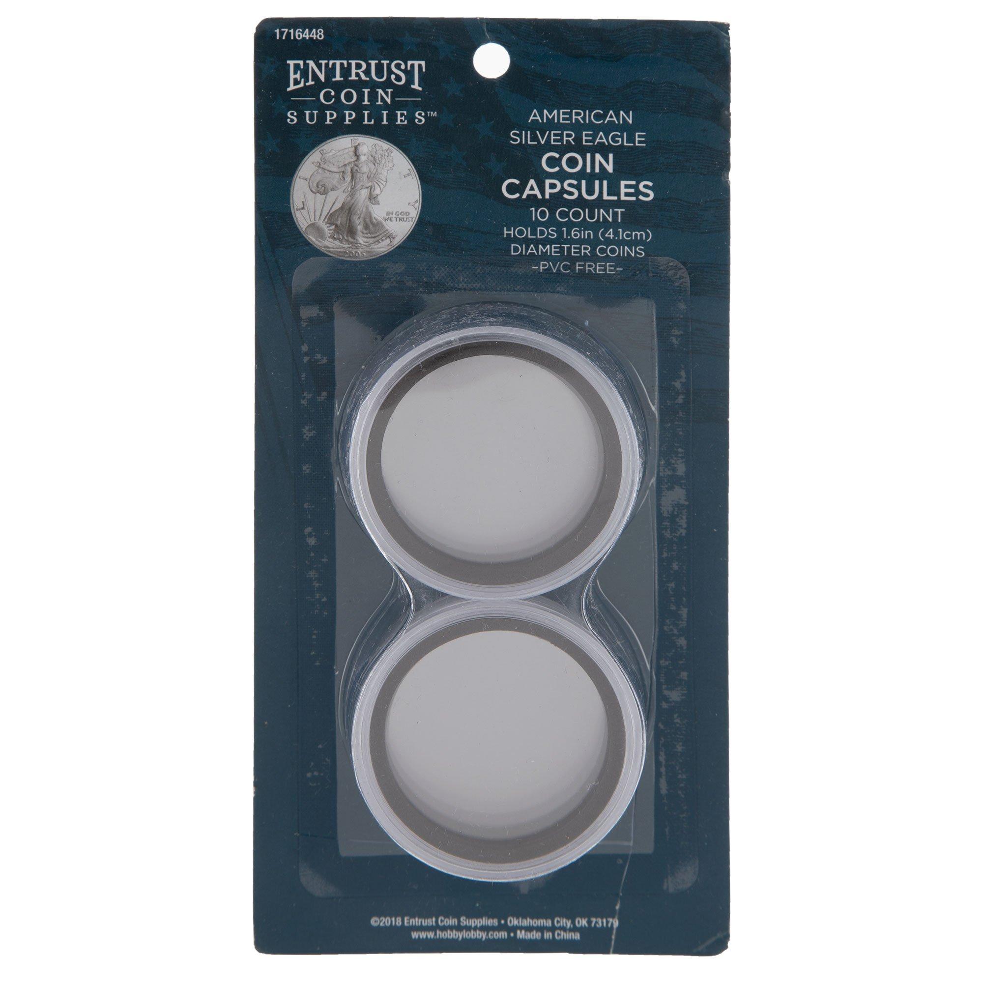American Silver Eagle Coin Capsules Hobby Lobby 1716448
