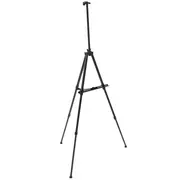 Brushed Stainless Steel Easel Angled Floor Stand 24 Wide x 67 High –  FloorStands