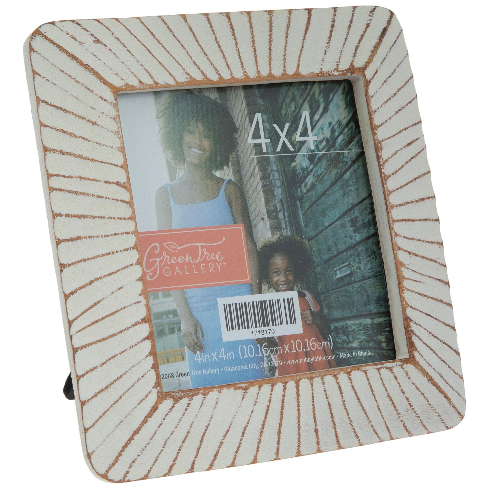 4 x 4 Resin and Wood Photo Frame - Opalhouse™