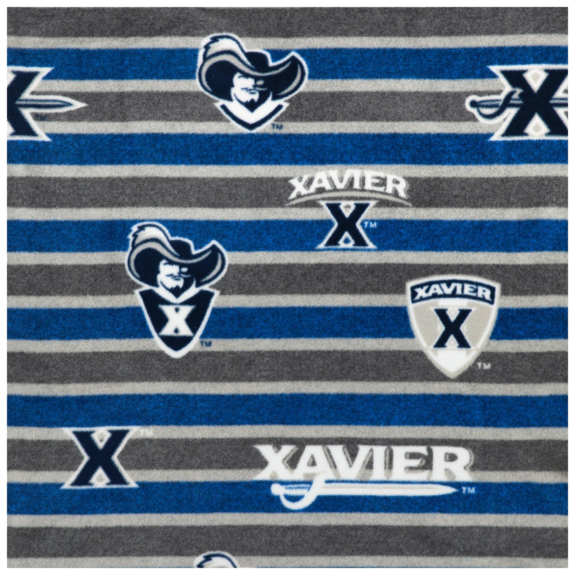 Xavier Allover Collegiate Fleece Fabric Hobby Lobby 1719988
