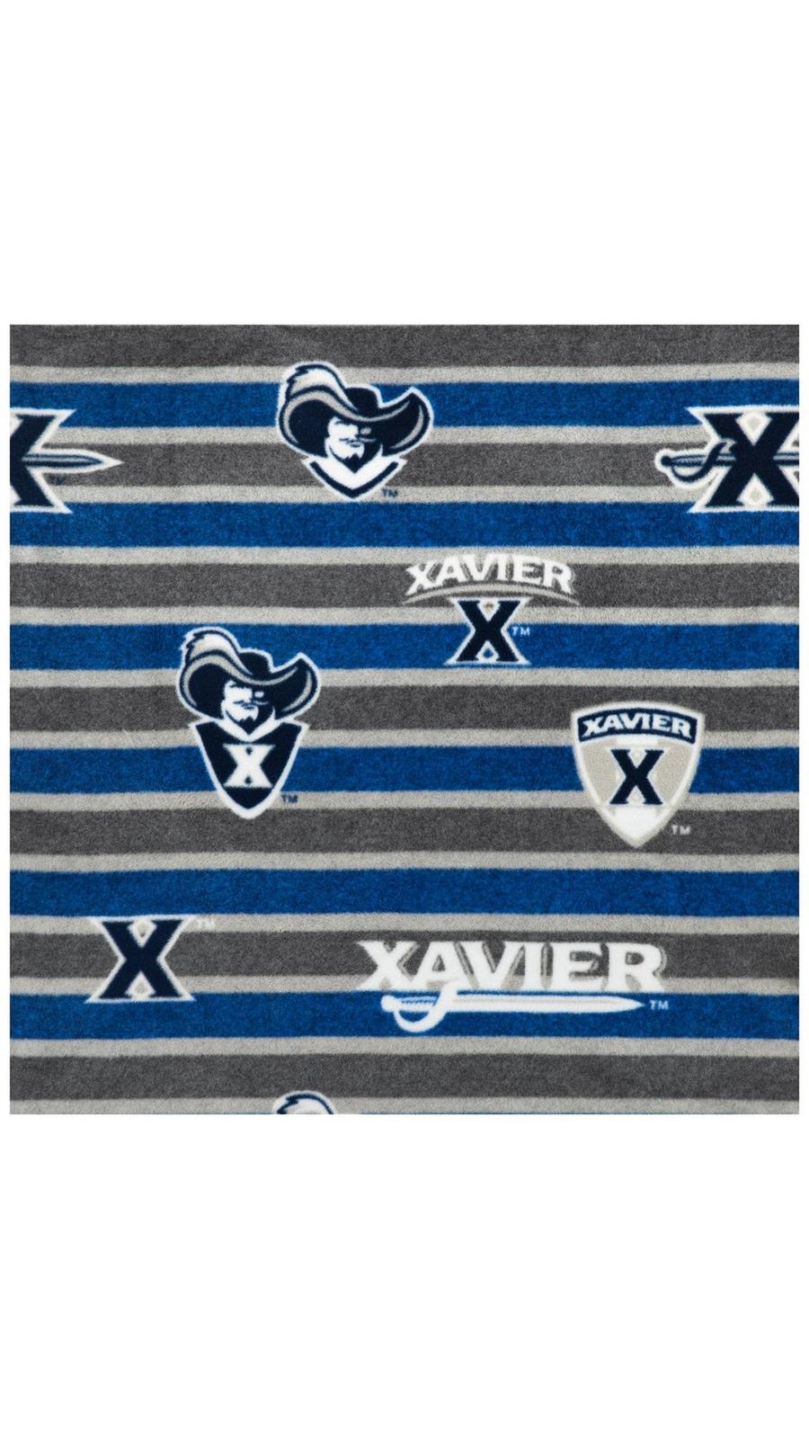 Xavier Allover Collegiate Fleece Fabric | Hobby Lobby | 1719988