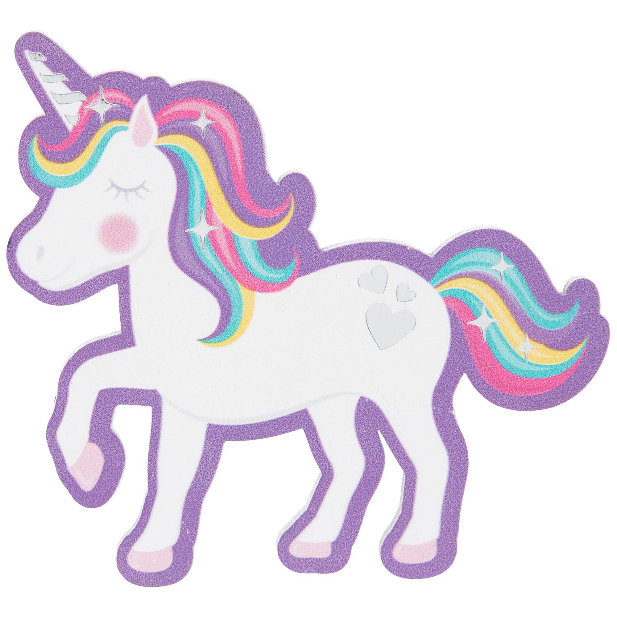 Unicorn Painted Wood Shape Hobby Lobby 1724293