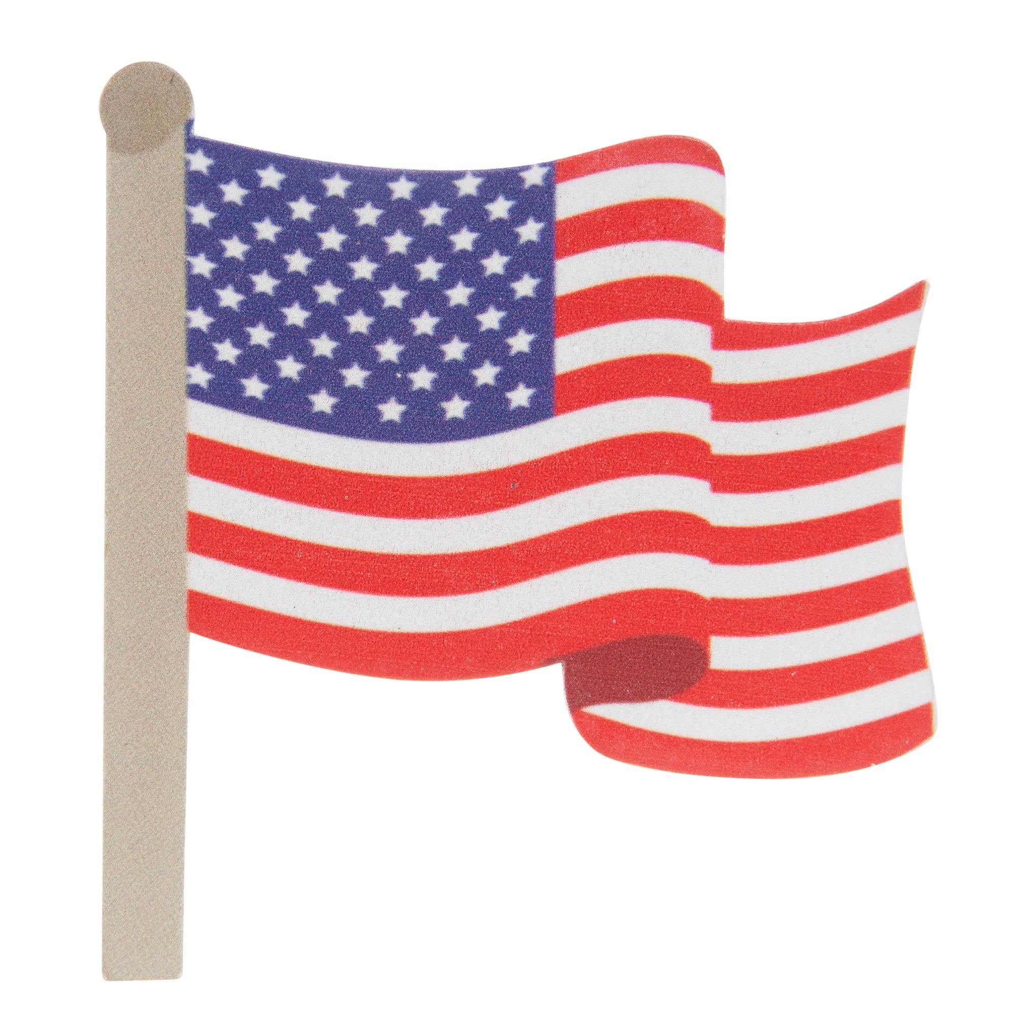 American Flag Painted Wood Shape Hobby Lobby 1724327