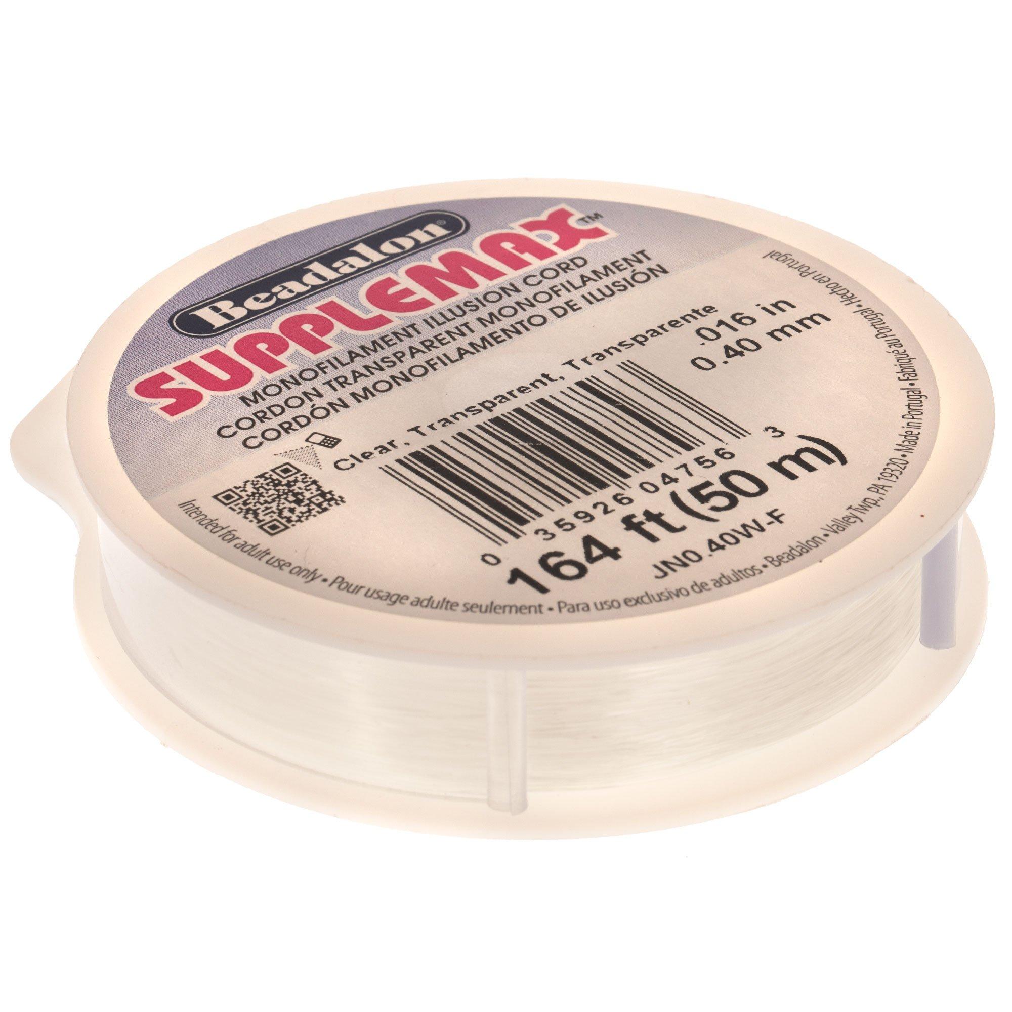 Beadalon Supplemax Monofilament Illusion Cord Hobby Lobby 1724947