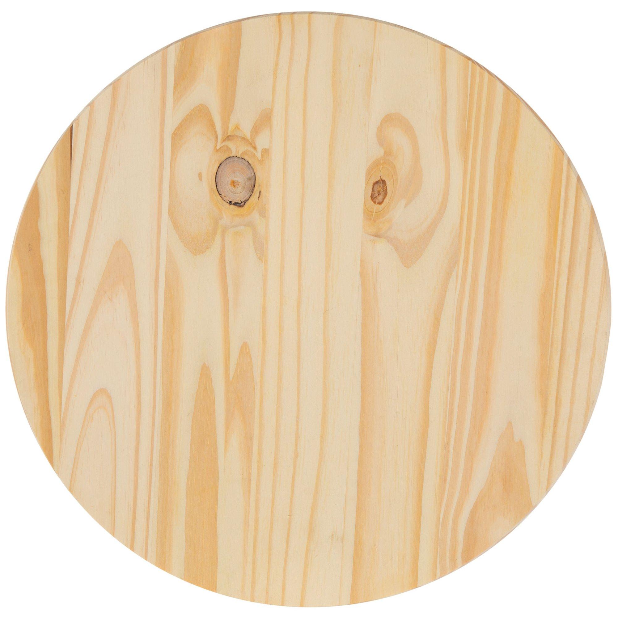 Round Wood Plaque, Hobby Lobby