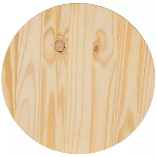 50pcs Round Wooden Discs For Crafts, 10cm Diameter Wooden Discs
