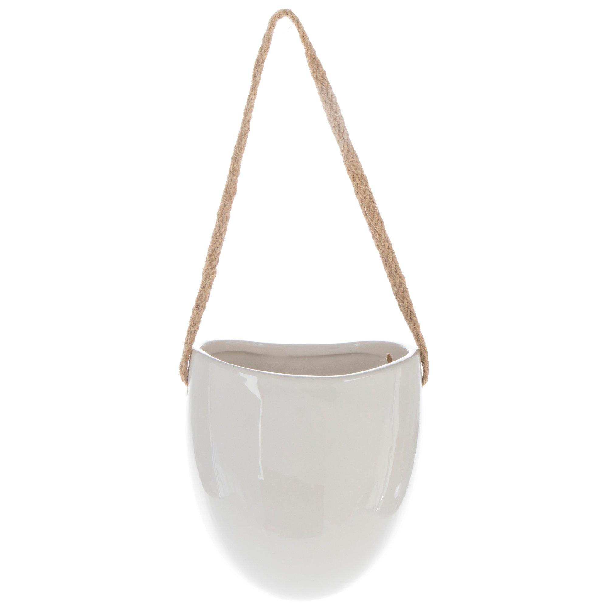 White Egg Wall Flower Pot Hobby Lobby 1733963