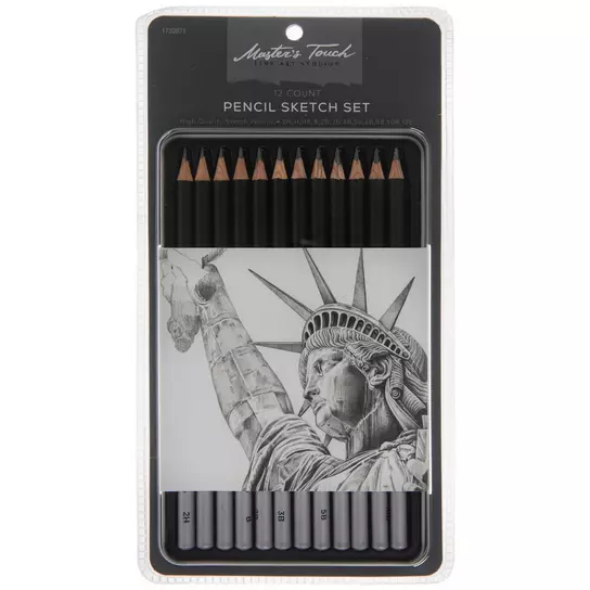 Master's Touch Sketching Pencils - 12 Piece Set, Hobby Lobby