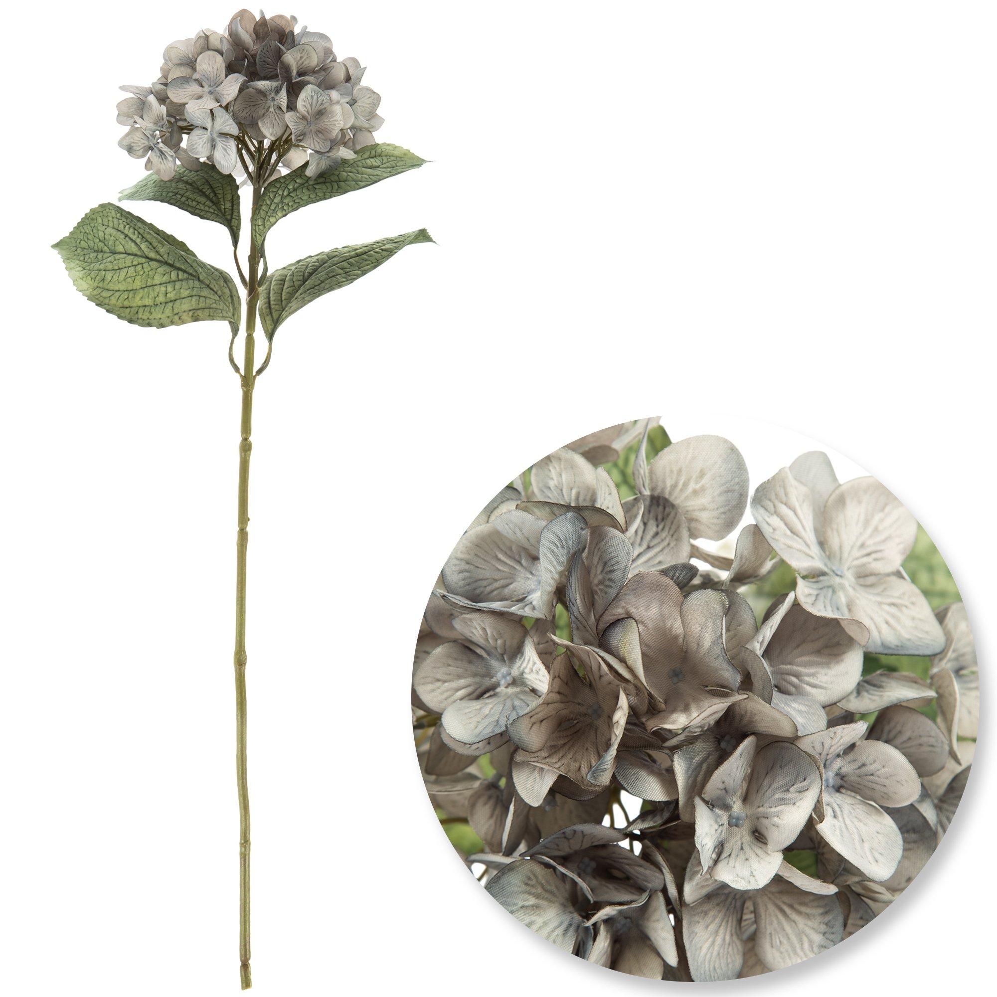 Hydrangea4937　0806 Slate Blue Hydrangea Stem | Hobby Lobby | 1737238