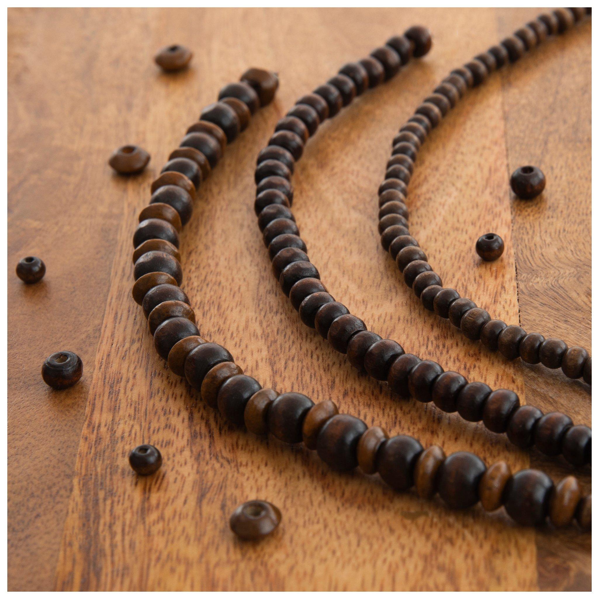 Round Wood Beads, Hobby Lobby