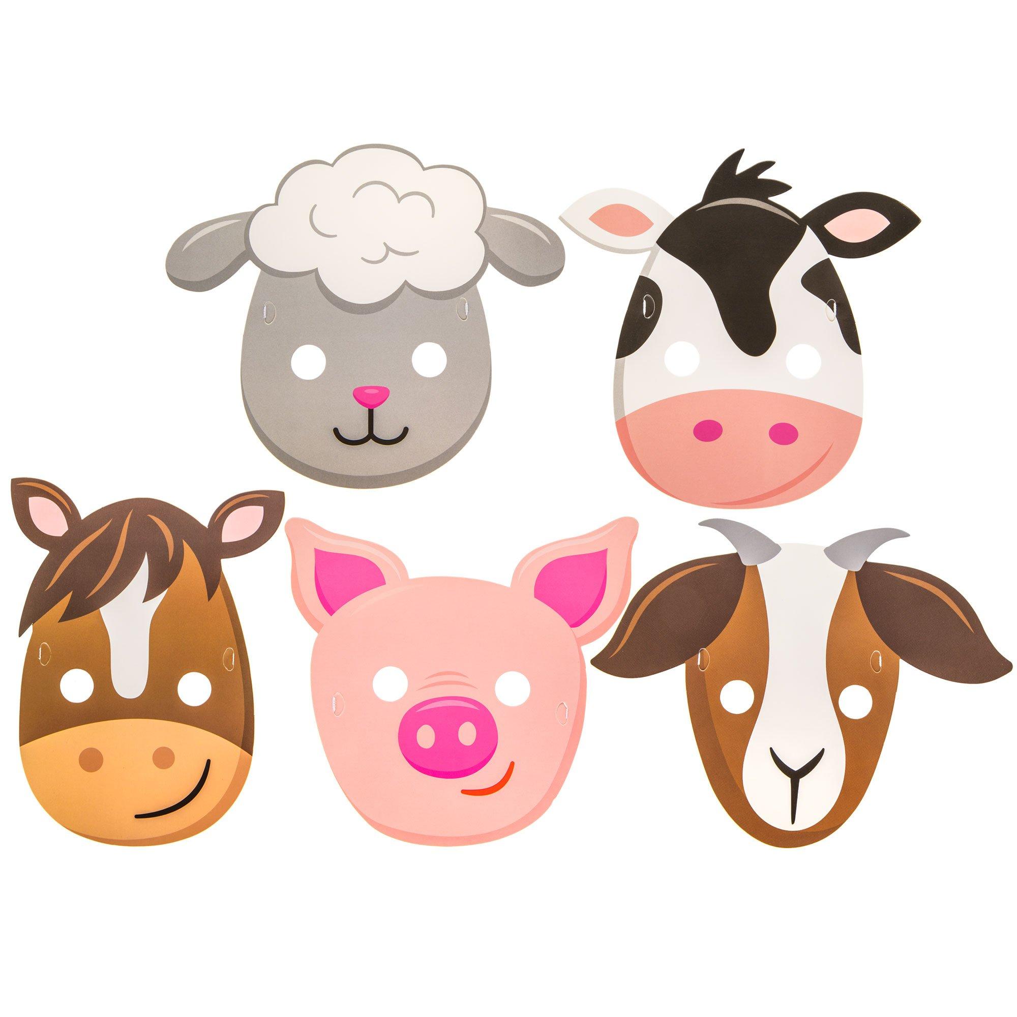 Barnyard Birthday Party Masks Hobby Lobby 1740562