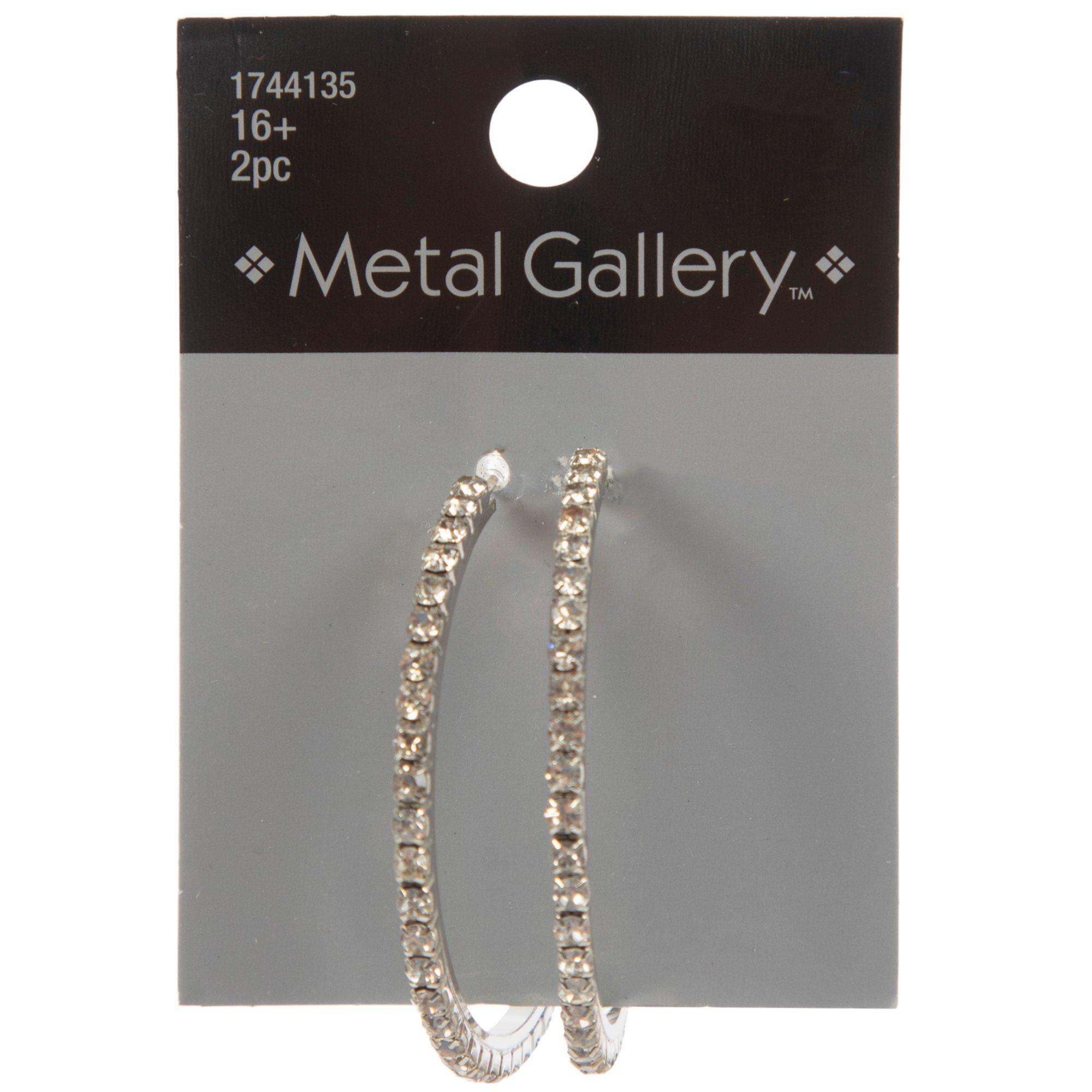 Rhinestone Hoop Earrings | Hobby Lobby | 1744135