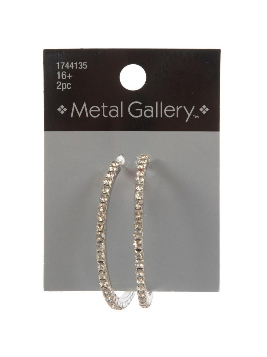 ピアス Monday Edition _ Shiny Ring Hoop Earrings Georgia Trendy Boho Resin Open Hoop Earrings | Fashion