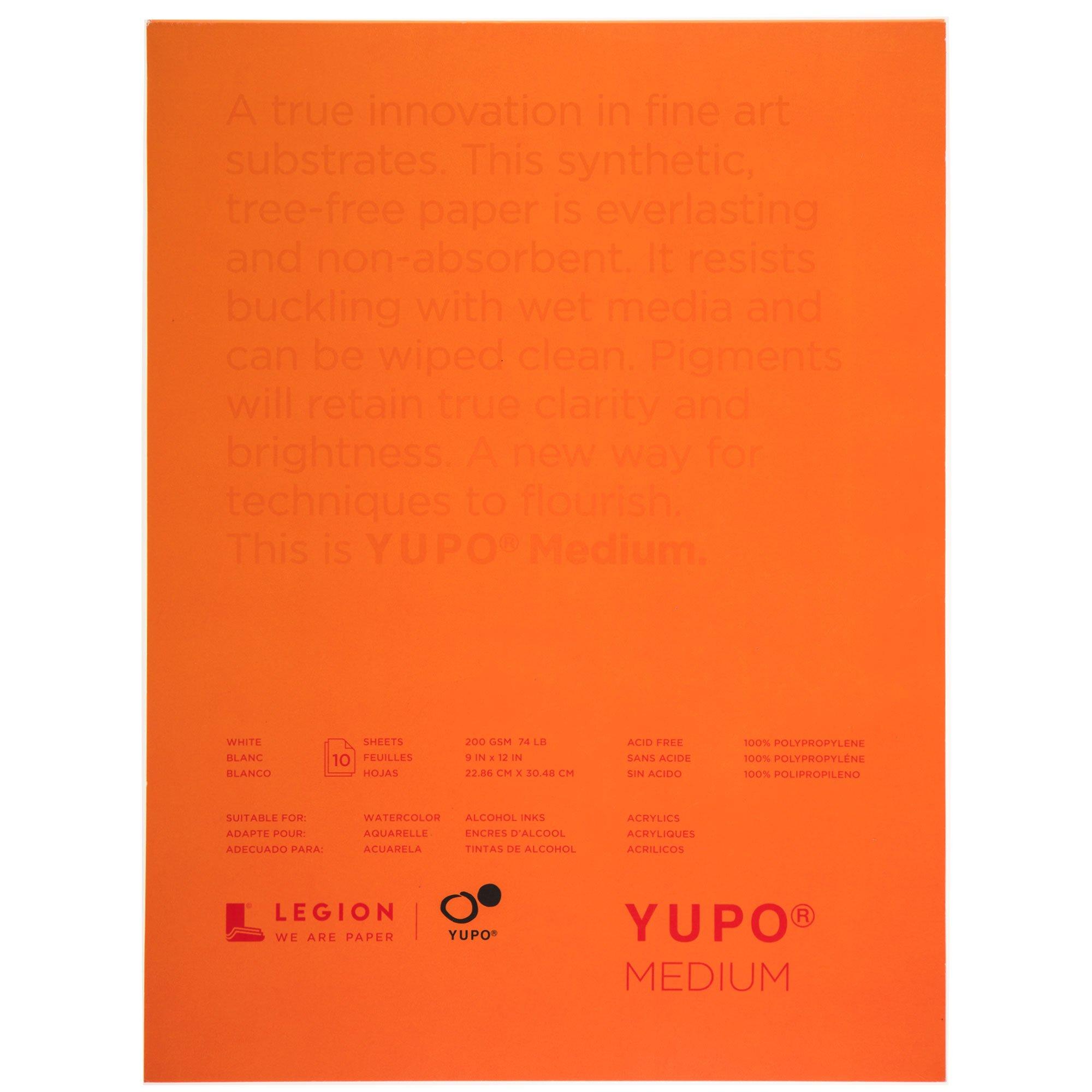 Yupo Medium Paper Pad 9" x 12" Hobby Lobby 1749084