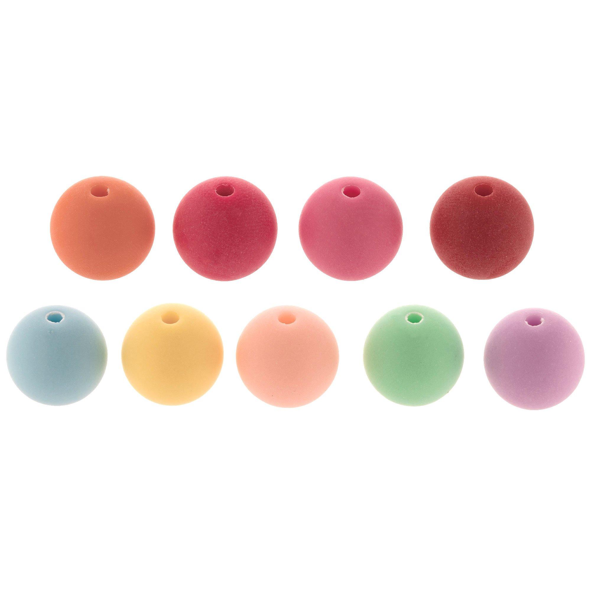 Round Pastel Plastic Beads at Rs 448.00