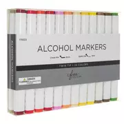 180 Colors Alcohol Markers, Caliart Dual Tips Art Markers Alcohol