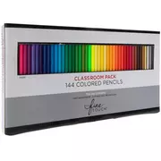 The Fine Touch Colored Pencils- 144 Piece Set
