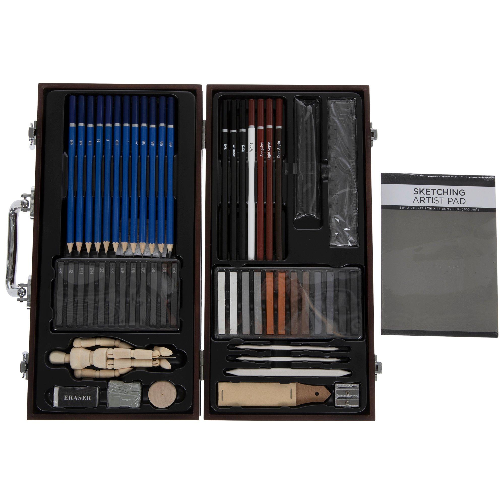 Sketching Art Set - 58 Piece Set | Hobby Lobby | 1750249