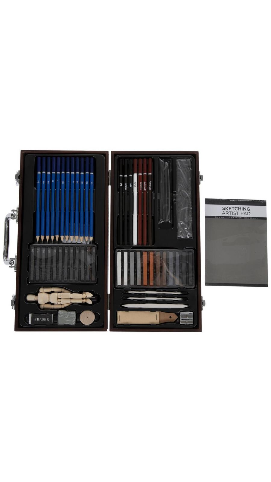Sketching Art Set - 58 Piece Set | Hobby Lobby | 1750249