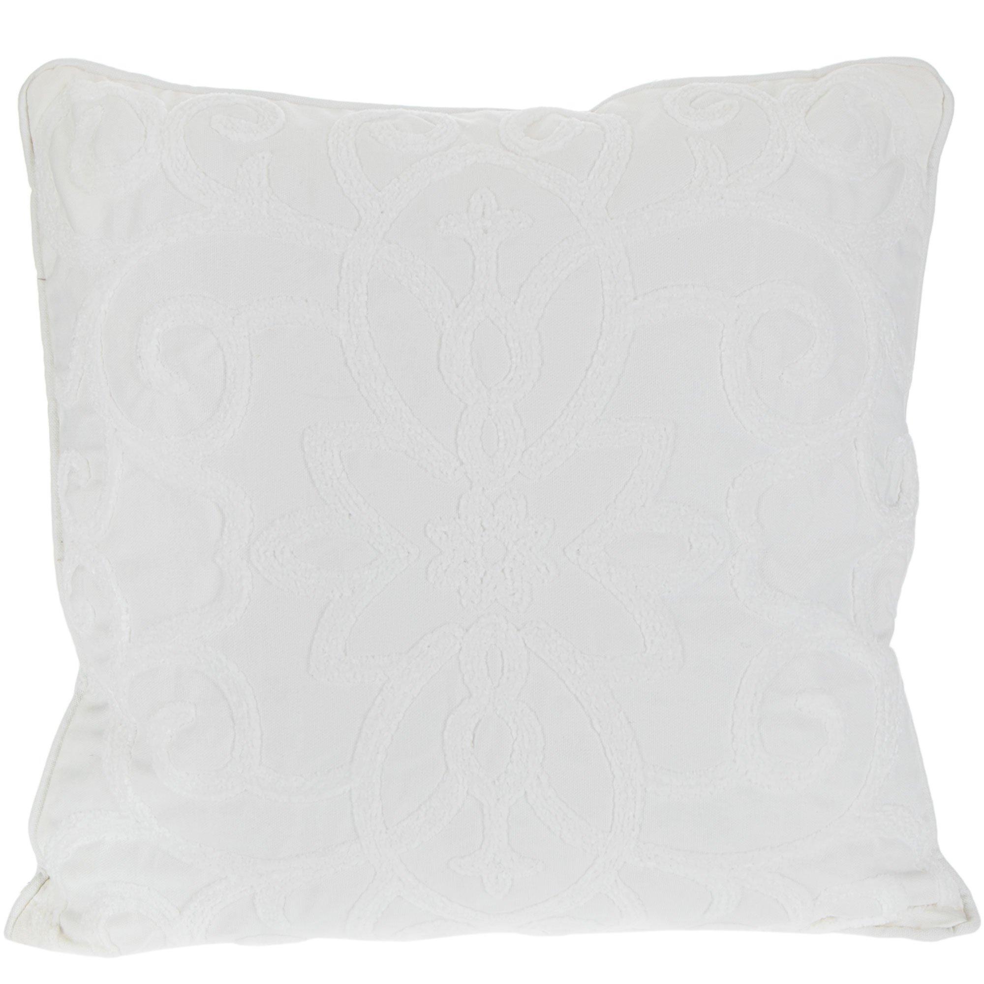 White Swirl Textured Pillow Hobby Lobby 1753227