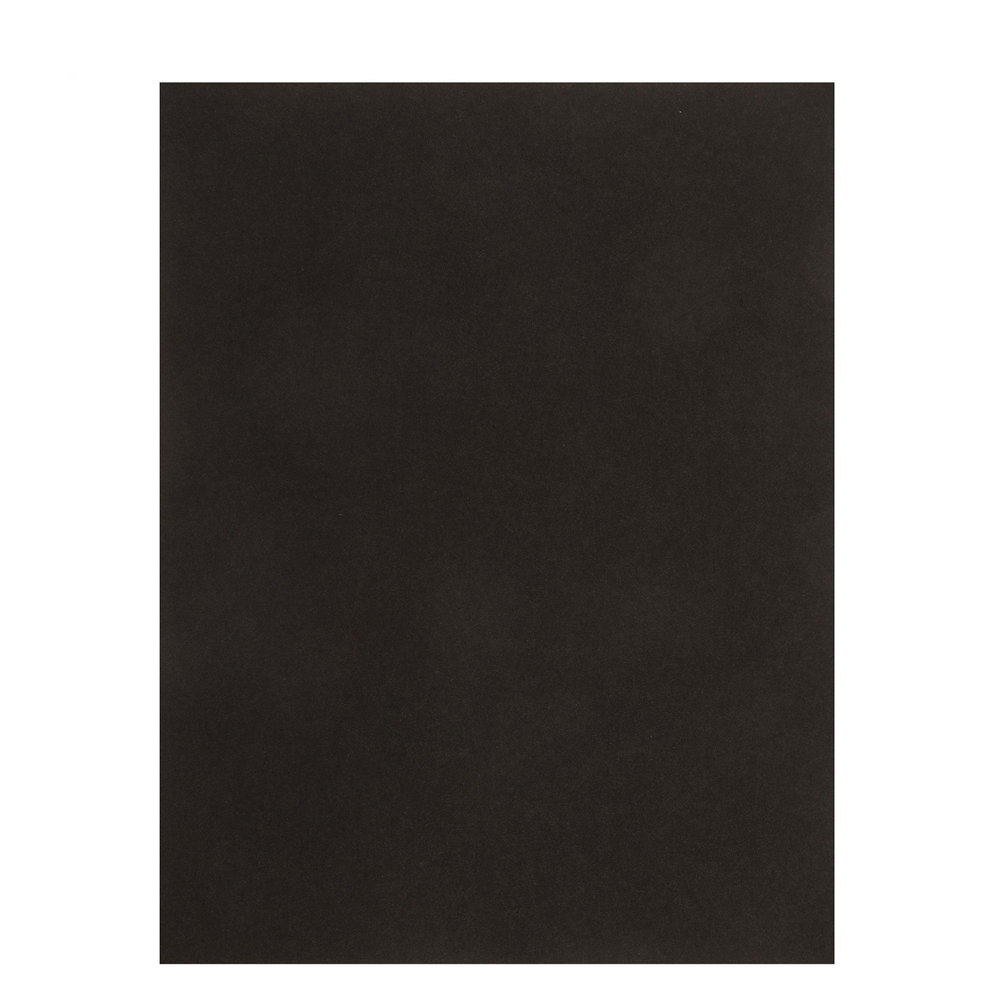  Black Cardstock 12x12-100 Sheets Black Card Stock