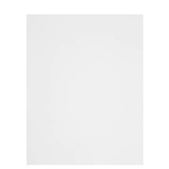 White Card Stock Paper, 8.5 x 11 -Office-School Supplies, Art Projects (5  Pack) 