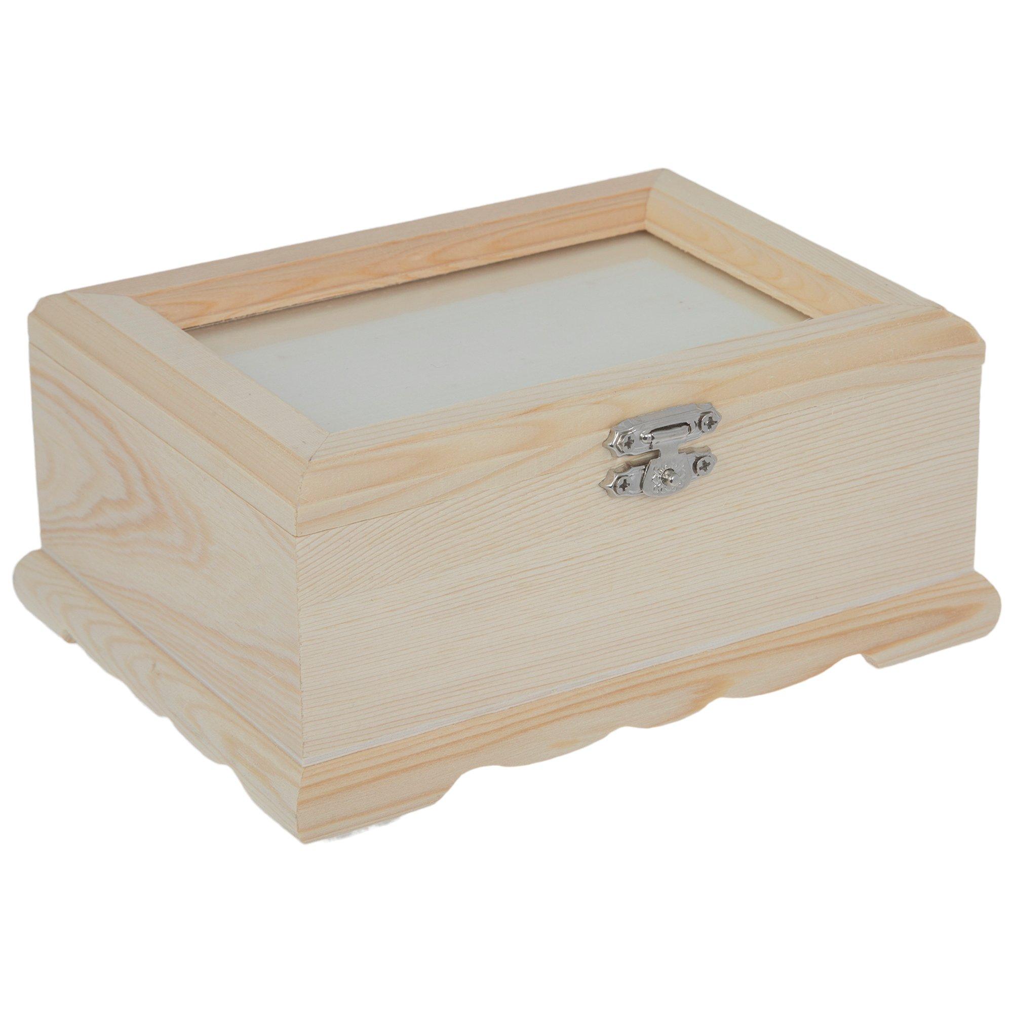 Wood Box With Handle Set, Hobby Lobby