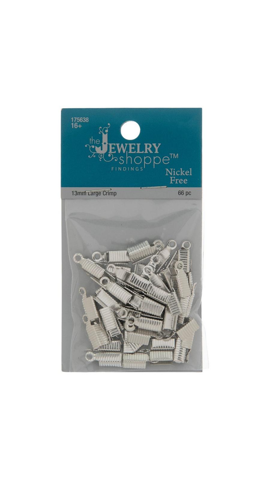Ridged Cord Crimps - 13mm | Hobby Lobby | 175638