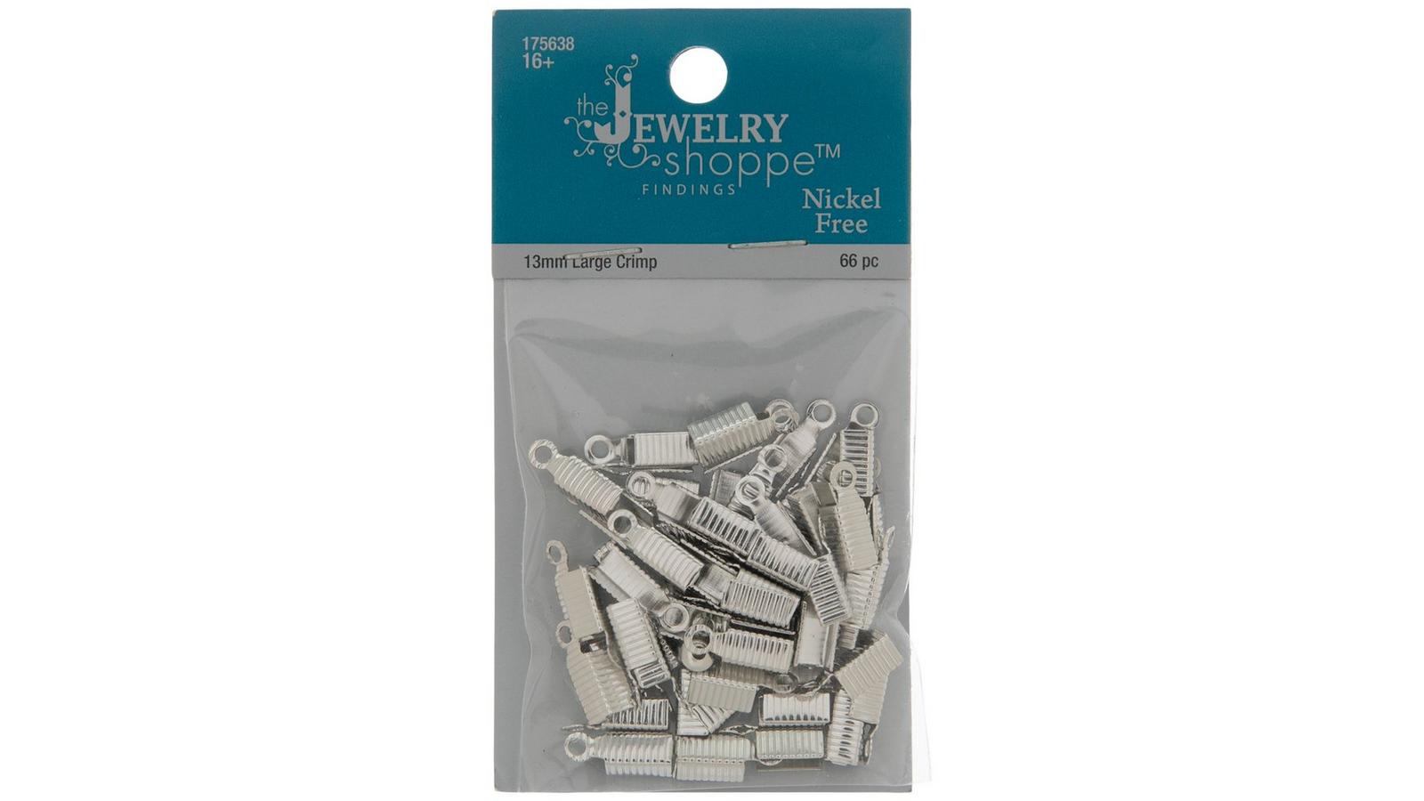 Ridged Cord Crimps - 13mm | Hobby Lobby | 175638