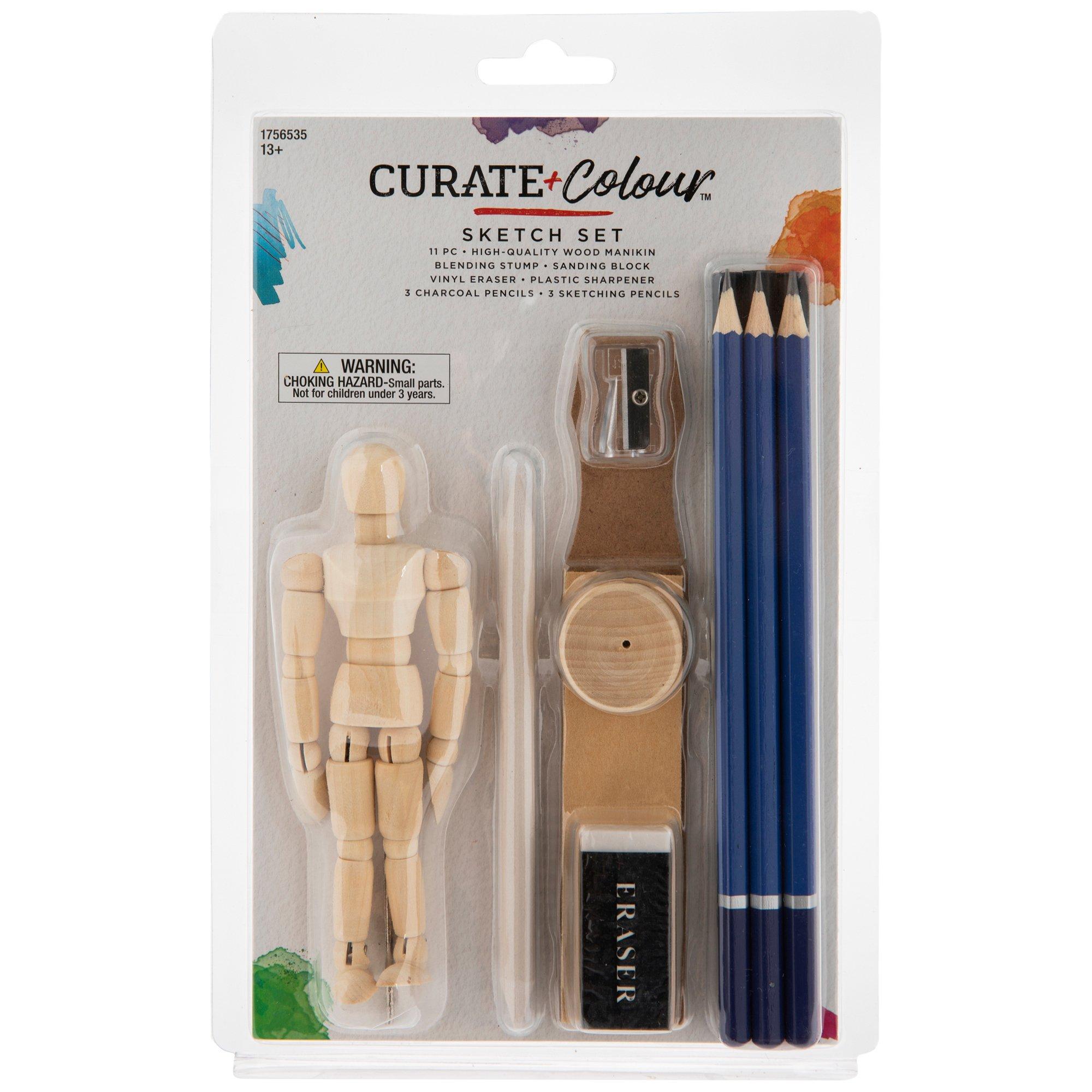 Pro Art Mannequin All In One Drawing Set - 11 Piece
