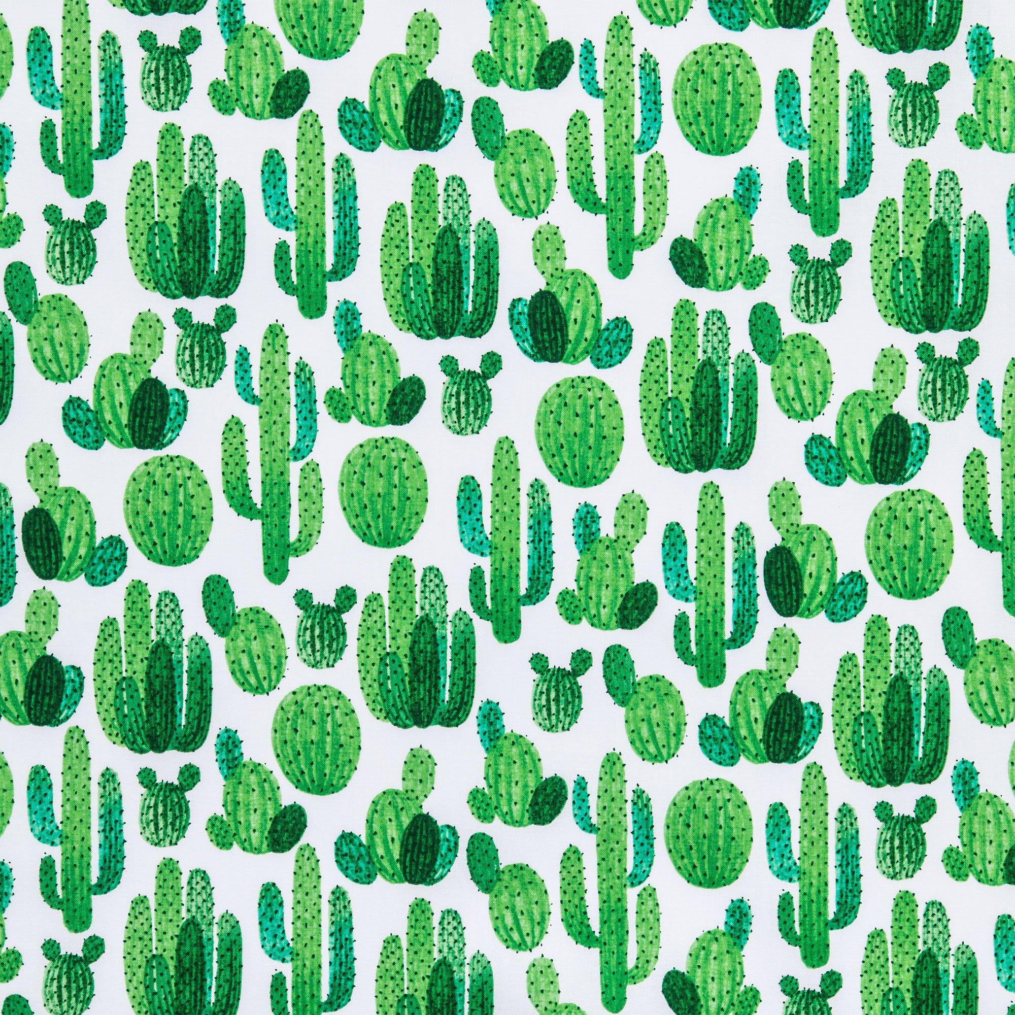  Cotton Fabric Cactus Fabric by The Yard 110cm Wide SY