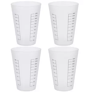 Plastic Measuring Cup with Handle - 1 CUP – LOLIVEFE, LLC