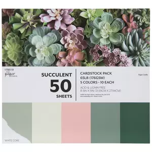 Pacon - Array Colored Card Stock, 65lb, White - 100 Sheets - Sam's Club